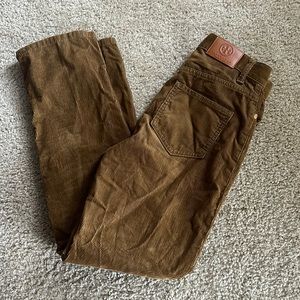 Tory Burch corduroy button fly Jean size 25